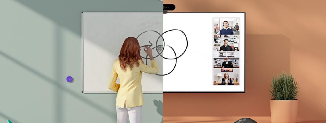 Logitech Introduces A Collaborative Whiteboard Solution For Hybrid Offices And Classrooms