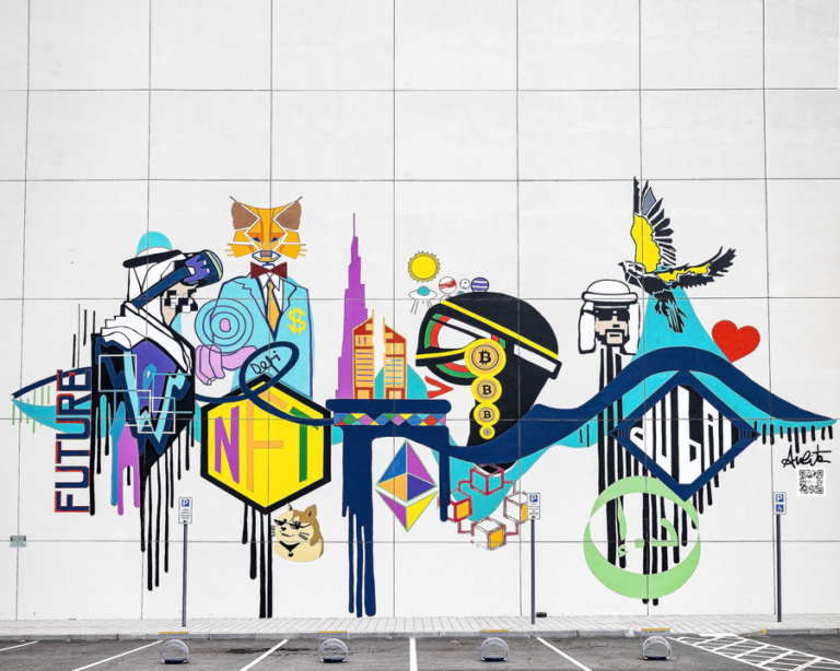 Dubai’s ColossalBit Makes History With Winning Bid Of USD 56,000 For The World’s First Augmented Reality NFT Mural “Future NFT Dubai”, Created By Artist Amrita Sethi