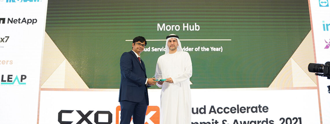 Moro Hub Named ‘Cloud Service Provider Of The Year’ At Cloud Accelerate Summit And Awards