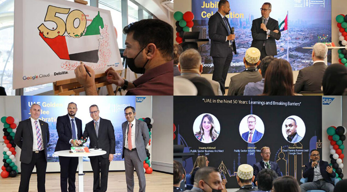 SAP, Google Cloud, And Deloitte Celebrate The UAE’s Golden Jubilee At SAP House On Expo 2020 Dubai Site