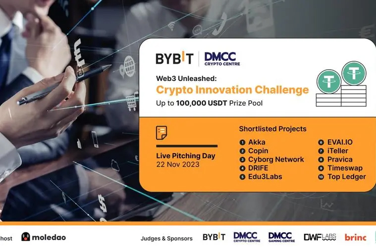 Bybit And DMCC Crypto Centre Announce Top Ten Finalists For The Web3 Unleashed: Crypto Innovation Challenge