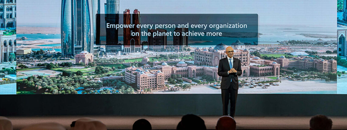 Microsoft Chairman And CEO Satya Nadella Visits UAE, Highlights AI Innovation That Is Transforming The Country’s Economy