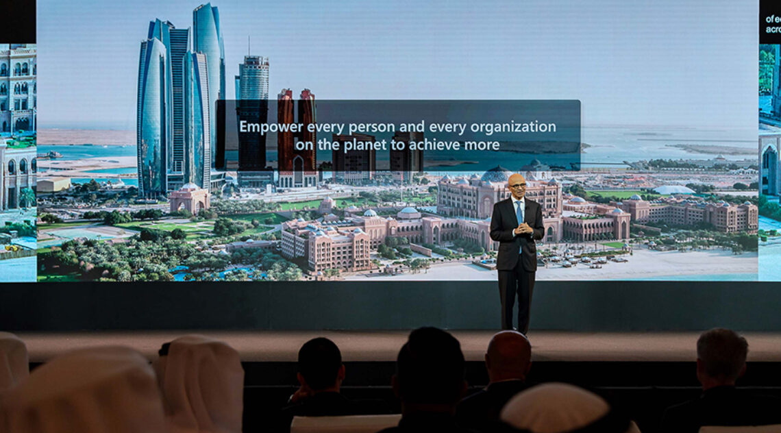 Microsoft Chairman And CEO Satya Nadella Visits UAE, Highlights AI Innovation That Is Transforming The Country’s Economy