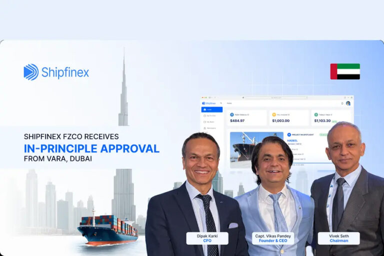 Shipfinex Receives In-Principle Approval From VARA, Advancing Its Maritime Asset Tokenization Roadmap
