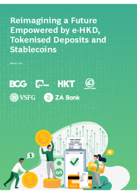 Future empowered by e-hkd tokenised deposits & stablecoins